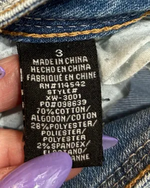 Dollhouse Charley Distressed Cropped Skinny Jeans thumbnail 9
