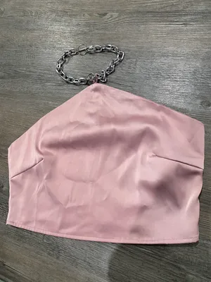 Nasty Gal Satin Halter-top thumbnail 1