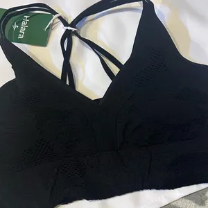 HALARA Elegant Black Lace Bralette thumbnail 3