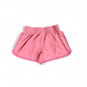 Reebok‎ Women's Pink Shorts Size Medium Athletic Running Side Stripe White Trim thumbnail 2