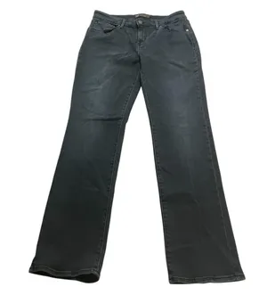 Levi’s Mid Rise Straight Denim Jeans Dark Wash Women’s Size 12 L-32 Soft Stretch thumbnail 2