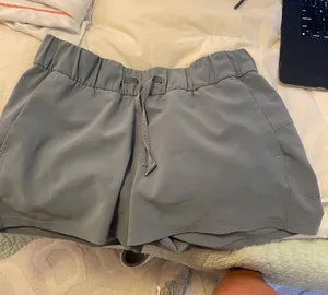 Lululemon On The Fly Shorts Grey thumbnail 1
