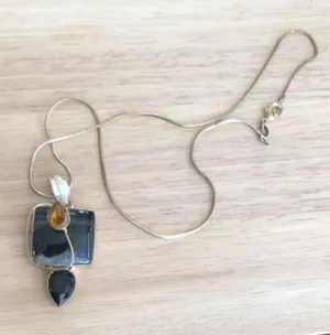 925 Sterling Silver Necklace thumbnail 1