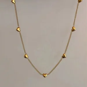 1pc Golden French Style STAINLESS STEEL WATERPROOF Necklace thumbnail 2