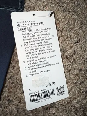 Lululemon Wunder Train HR Tight 25" Ombre thumbnail 3
