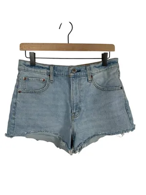 Abercrombie & Fitch‎ The Mom Short High Rise Denim Cutoff Shorts Size 28 / 6 thumbnail 3