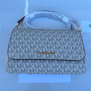 Michael Kors Powder Blush Multi Clutch Crossbody Convertible Purse thumbnail 5