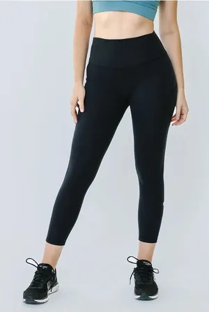 lululemon athletica Black High-Waist Pocket Leggings 864 thumbnail 1