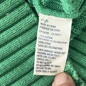 American Eagle Women’s V Neck Cable Knit Sweater S Y2K 2000s Elena Gilbert Bella thumbnail 4