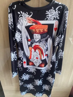 Size Large Queen of hearts dress thumbnail 2