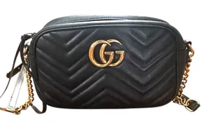 GUCCI‎ GG Marmont Camera Crossbody Bag Black thumbnail 1