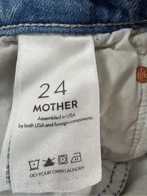 MOTHER The Tomcat Ankle Shred The Confession Jeans‎ 24 Distressed thumbnail 5