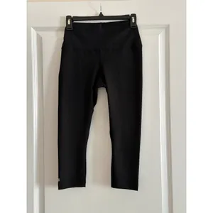 NOBULL Black Cropped Leggings High Rise Performance Tights Small thumbnail 4