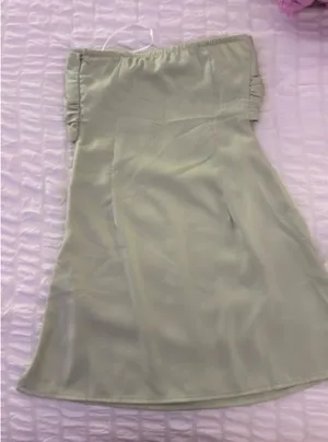 Princess Polly Green Mini Dress  thumbnail 4