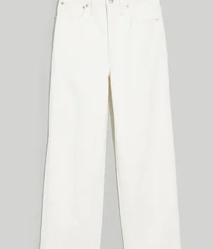 Madewell sz T31 The Tall Perfect Vintage Wide-Leg Crop Jean $128 thumbnail 4