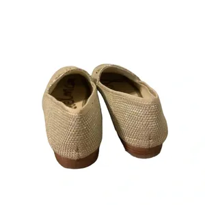 ✨ Sam Edelman Loraine Woven Loafers Metallic Gold Flats‎ Sz 6.5 VGUC ✨ thumbnail 4