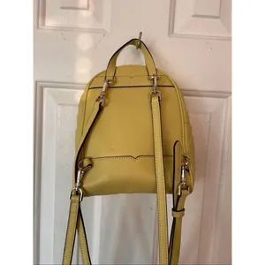 Kate Spade New York Natalia convertible backpack handbag mini Frosty Lime thumbnail 9
