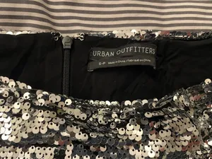 Urban Outfitters Sequin Mini Skirt thumbnail 3