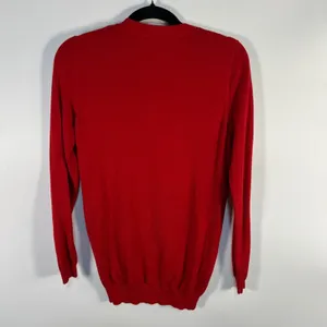 Needle & Thread Red V-Neck Button Front Cardigan Sweater Small cottagecore‎ cozy thumbnail 7