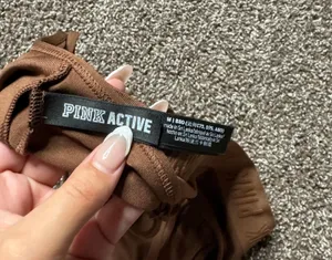 PINK - Victoria's Secret PINK brown Sports Bra thumbnail 3
