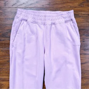 Outdoor Voices • Cotton Terry Sweatpant jogger pants Provence cotton lavender thumbnail 3