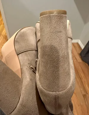 Lulu’s So Much Yes Light Nude Suede Over the Knee Boots thumbnail 3