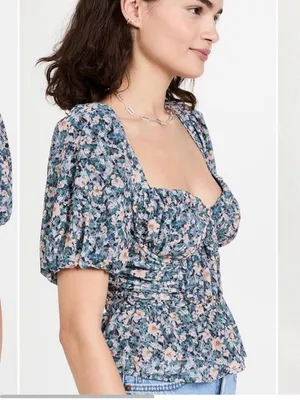 ASTR The Label Clairemont Blouse Size XS thumbnail 4