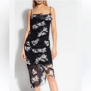 ALLSAINTS Ulla Alessandra Midi Dress Size 6 thumbnail 3