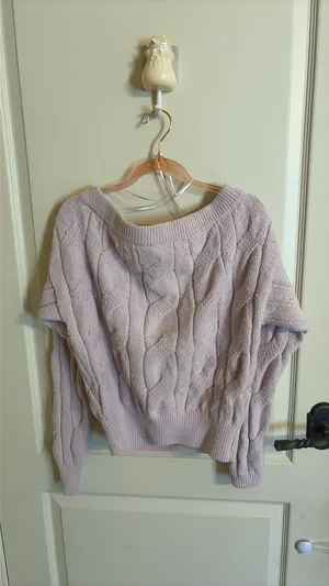Garage Off-The-Shoulder Sweater thumbnail 3