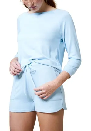 Soffe NWT Dream Boat Neck Top and Short PJ Set Small thumbnail 1