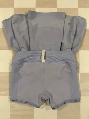 lululemon pace rival mid rise skirt long pastel blue 4 tennis golf pickleball thumbnail 7