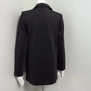 Good American Scuba 2.0 Black Blazer Size 1 Small thumbnail 6