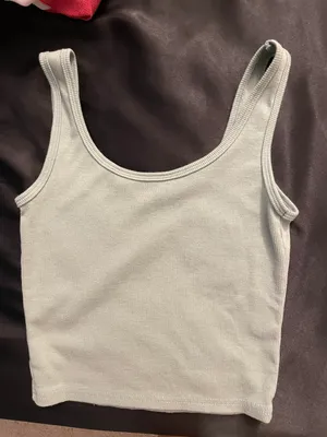 Sage Green Tank Top thumbnail 2
