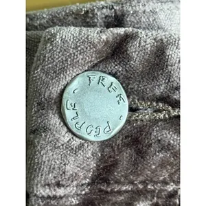 Free People Velvet Crop Flare Pants‎ Size 30 Brown Bronze Boho thumbnail 3