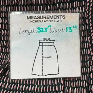 Adrianna Papell Black Pink Geometric Pleated Maxi Skirt‎ XS thumbnail 7