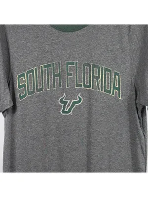 Rivalry Threads 91 South Florida Bulls Ringer Graphic T-Shirt Size Small thumbnail 2