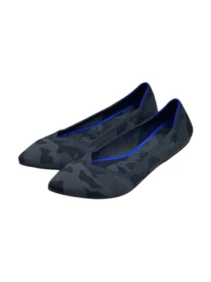 VHTF: Rothy’s ➤ The Point Ballet Ballerina Flat ➤ Grey Camo Print ➤ 8M ➤ Retired thumbnail 7