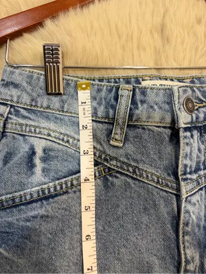 We The Free Free People Come As You Are Denim Maxi Skirt 27” Waist thumbnail 11