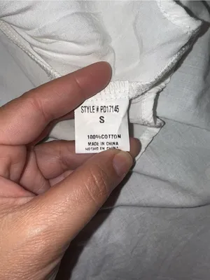 Papermoon Cotton Poplin Corset Mini Square Neck Pleated Pockets Cottagecore Dres thumbnail 8