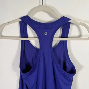 Lululemon Swiftly Tech Racerback Tank Top Cobalt Blue Purple Activewear Womens 8 thumbnail 6