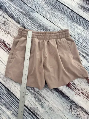 Under Armour 5" Flex Woven Pocket High Rise Short Sahara Tan thumbnail 8