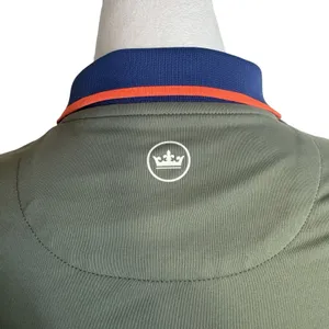 Peter Millar Golf Tennis Sleeveless 1/4 Zip Polo Shirt Womens Small Olive Green thumbnail 6