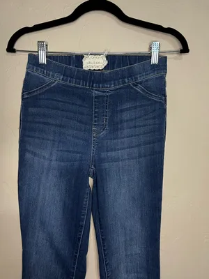Altar'd State Flare Pull‎ On Boho Denim Jeans thumbnail 3