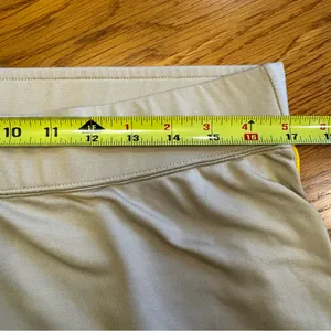 VINTAGE Jordan Womens TRACK Pants Large/Medium Tan, Red, Green,‎ Yellow Dri-Fit thumbnail 8