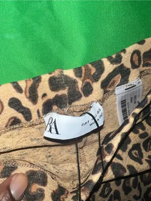NWT Zara Leopard Print Pants Set with size Small thumbnail 7