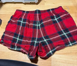 Plaid Shorts Purple thumbnail 2