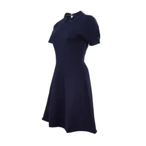 NWT Tommy Hilfiger Womens Size Small Cashmere Kiss Knit Polo Sweater Dress NEW thumbnail 6