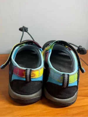 Keen Newport H2 Water Sandal Shoe‎ Hiking Closed Toe Bungee Rainbow Tie Dye W6 thumbnail 4