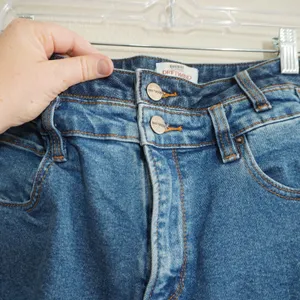 Driftwood Size 32 Cece Two Tone Wide Leg Jeans‎ Double Waist Blue Boho Ecclectic thumbnail 4