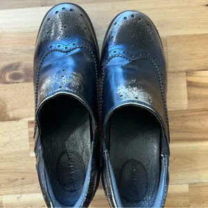 Ariat Women’s Black Leather Wingtip Slip-On Shoes Size 7.5 thumbnail 7